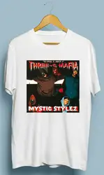 Винтажная Футболка Three6 Mafia-Mystic Stylez Размер S M L XL 2XL Homme плюс размер футболка