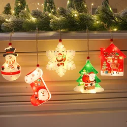 LS LED Light Garland Snowflakes Hanging Window Light Night lamp for Home Party Holiday Light New Year Xmas Decoration