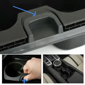 

Car 1* Cup Holder Assembly ABS Plastic For Honda Civic Accessories Durable