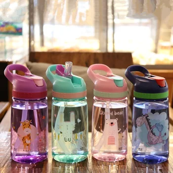 

Free shipping My Child Sport Bottle Water Bottle With Straw High Quality Plastic Kid Drinkware Children Water Bottles BPA Free