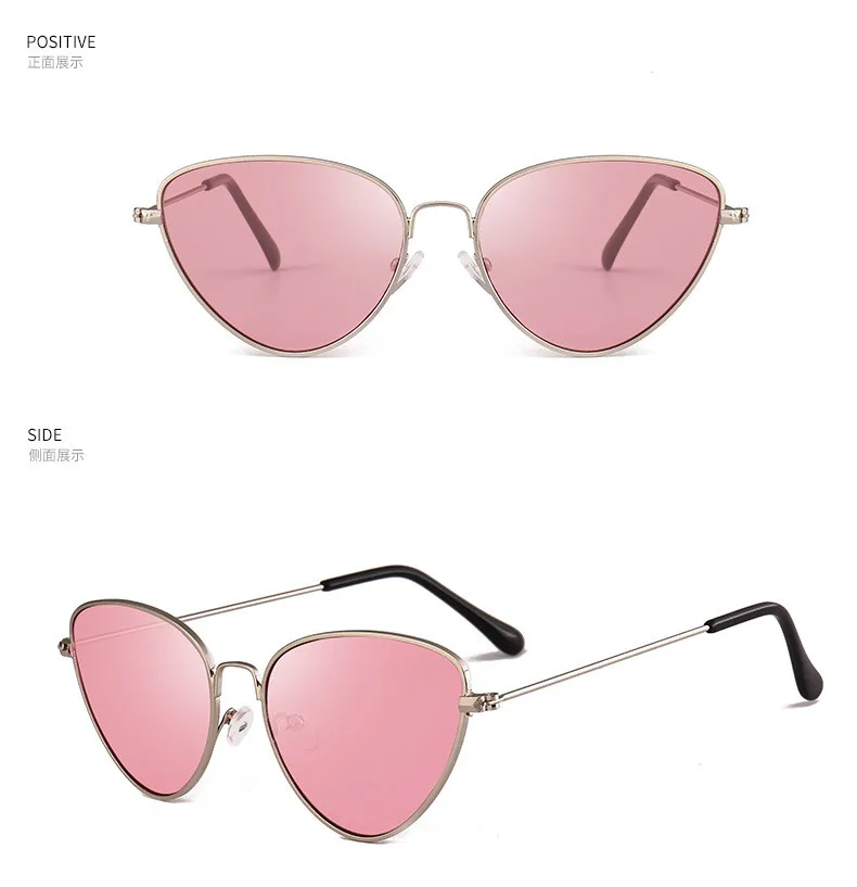 purple sunglasses 2021 New Popular  Cat Eye  Sexy Retro Lady Red Black  Female Lady Sunglasses Retro Glasses Exquisite Frame Gafas De Sol fashion sunglasses