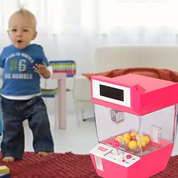 

Catcher alarm clock Coin Operated Machine game machine candy hanging doll claw claw machine arcade kid's automatic toys Kids