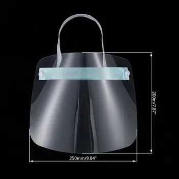 

Kitchen Oil Splash Protective Mask Anti-smoke Masks Plastic Splash Impact Eye Protection