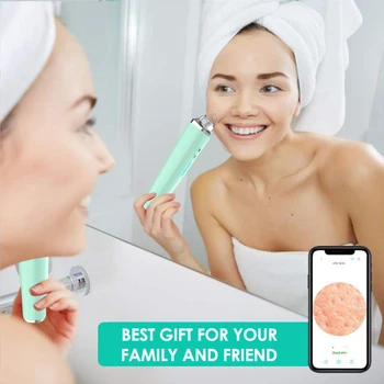 

Visual Vacuum Cleaner For Removing Blackhead 5.0 Megapixel Facial Pore Cleaning Tool, 20X Microscope Blackhead Suction Tool