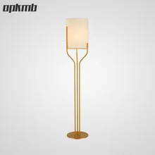 Современные тканевые лампы, металлические торшеры, роскошные Торшеры для спальни, торшеры для гостиной