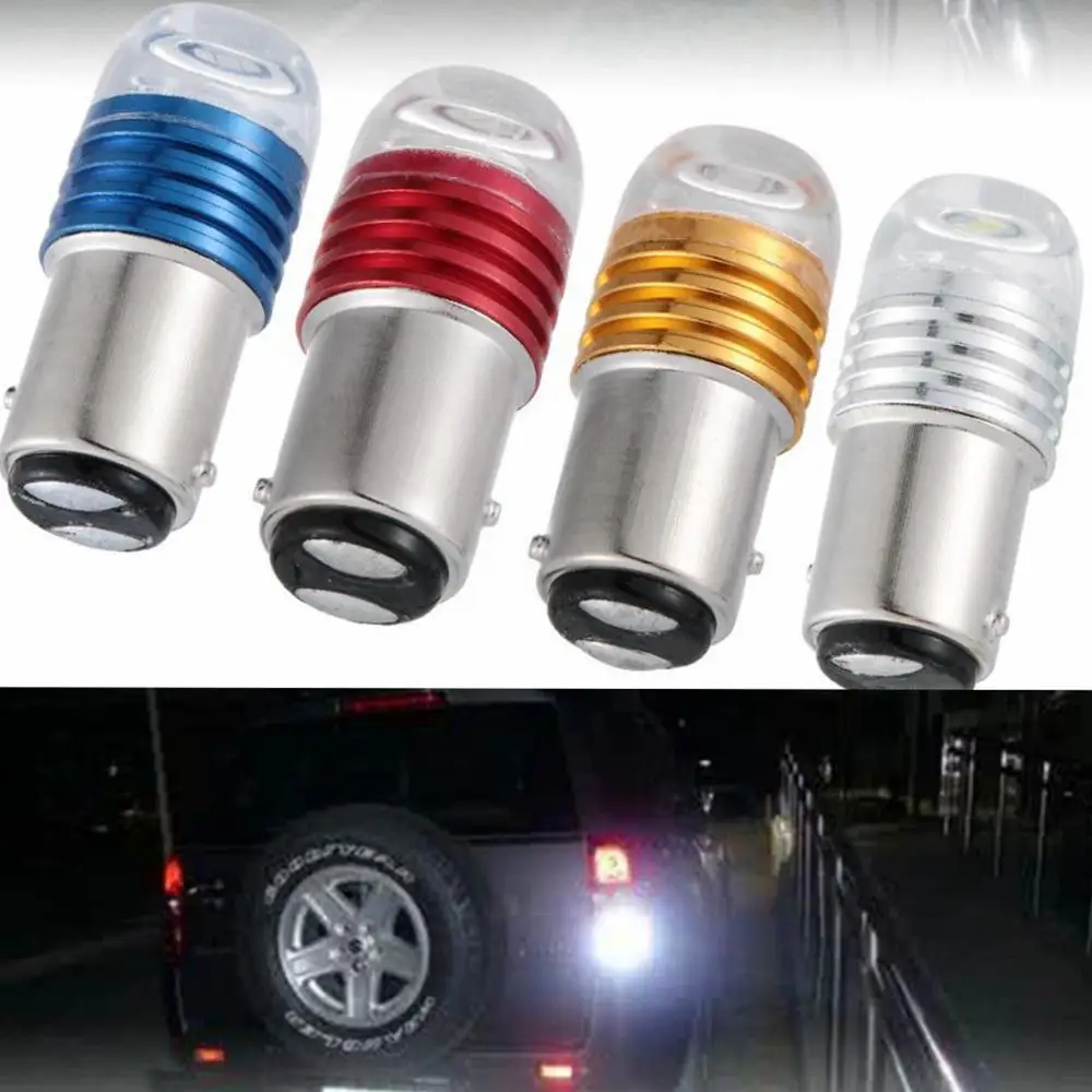 1156 BA15S 1157 BAY15D P21W DC 12V светодиодный автомобильный суперъяркий задний стоп-сигнал фонарь стоп-лампа звуковой сигнал для грузовиков Лампы Авто Запчасти