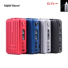 Vapor Storm 200 Вт Bypass Box Mod Trip 0,91 дюймов экран VW TCR CCW Режим 510 резьба Магнитная крышка электронная сигарета Vape