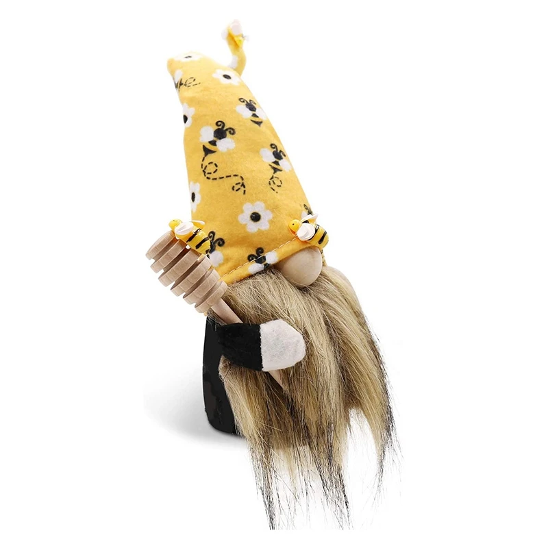 Bumblebee Dwarf Bee Faceless Old Man Plush Doll Ornament | Дом и сад