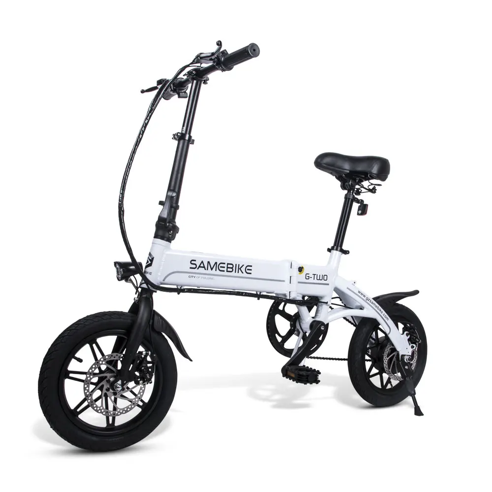 

Samebike YINYU14 Smart Folding Bicycle Moped Electric Bike E-bike US plug - Black