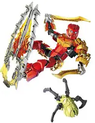 89 шт. BIONICLE 708-3 TAHU мастер огня фигурки строительные блоки кирпичи детские игрушки