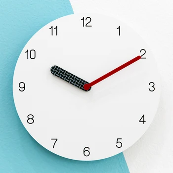 

Nordic wall clock modern design relogio parede Creative Clock Silence Art Simple Clock Kids Wall Watches Home Decor QZE259