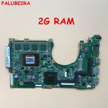 PALUBEIRA для ASUS X202E X201E S200E X201EP, материнская плата для ноутбука с процессором, материнская плата 2G ram, ноутбук