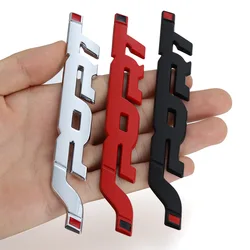 Autocollant de voiture de SPORT 3D en métal, Badge autocollant, emblème de coffre, garde boue, style automobile 