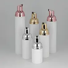 10 шт./лот 30 мл 50 мл 80 мл пустые вспенивающие пластиковые бутылки мыло в мини-формате жидкий диспенсер для пены для очистки Путешествия Белый