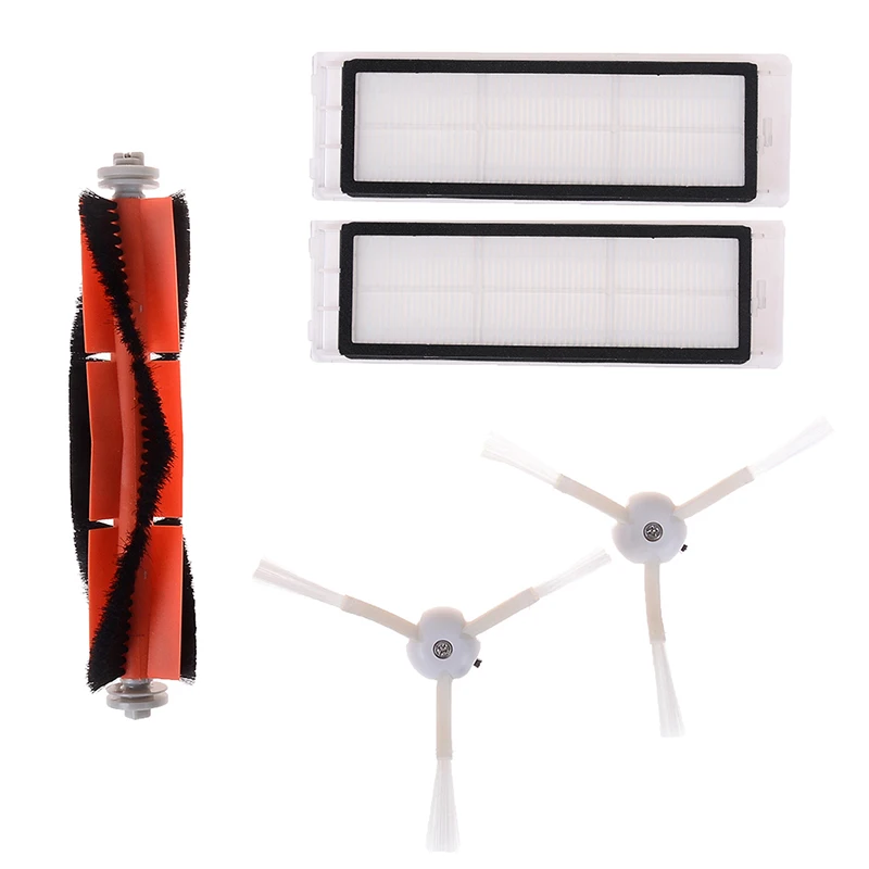 5Pcs/set Filter Brushes For Robot Roborock Vacuum Cleaner Accessories Cleaning Brushes