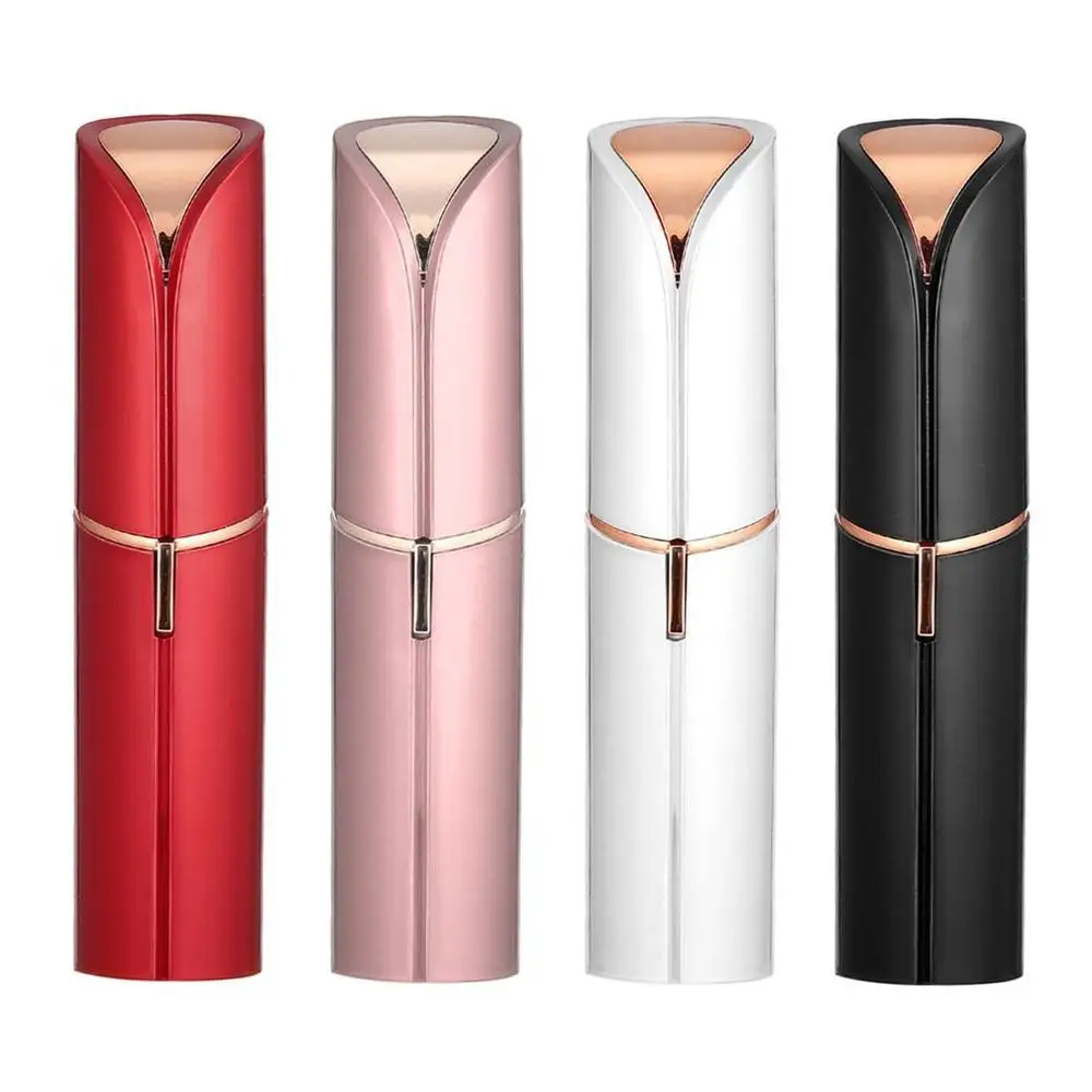 

Rechargeable Lipstick-shape Hair Removal Mini Painless Safety Electric Epilator Neck Leg Shaving Tool USB Portable Depilador