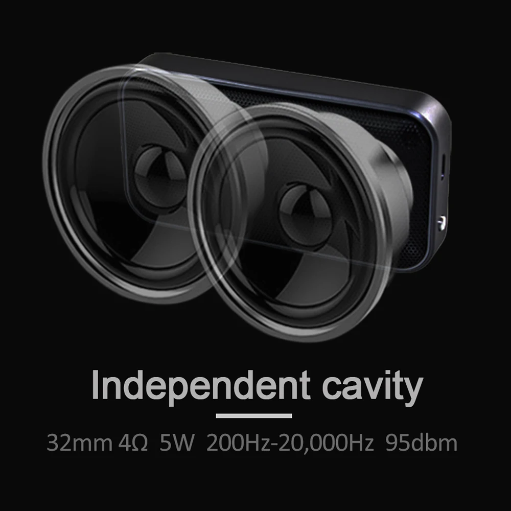 Lewinne Portable Wireless Bluetooth Speaker Mini Small Metal Portable Music Sound Box Handsfree Outdoor Bass Subwoofer for phone