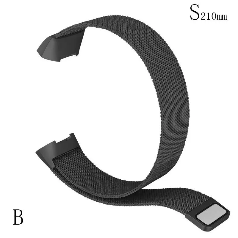 XON0010BS sizeS Ремешок из нержавеющей стали для Fitbit Charge3 Watch Band Smartwat карта памяти - Цвет: XON0010BS sizeS