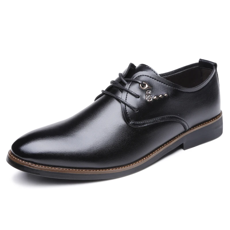 Mocassin homme/деловые мужские туфли-оксфорды из дышащей резины; Формальные модельные туфли; мужские офисные свадебные туфли на плоской подошве; обувь;% 8807