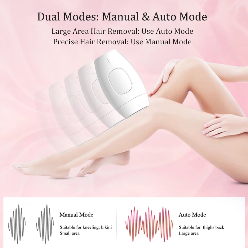 600000 Flash Professional Permanent IPL Epilator Laser Hair Removal Electric Photo Women Painless Threading Hair Remover Machine