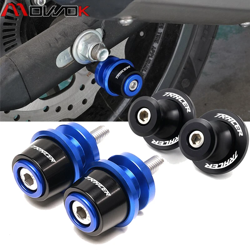

For YAMAHA Tracer 7 9 900 700 GT 9gt 900gt 7gt 700gt MT09 MT07 Motorcycle Accessories 6MM Swingarm Spools Stand Screws Slider