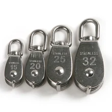 1 шт. сверхмощный стальной Одноколесный поворотный подъемный канат шкив блок M15 M20 M2