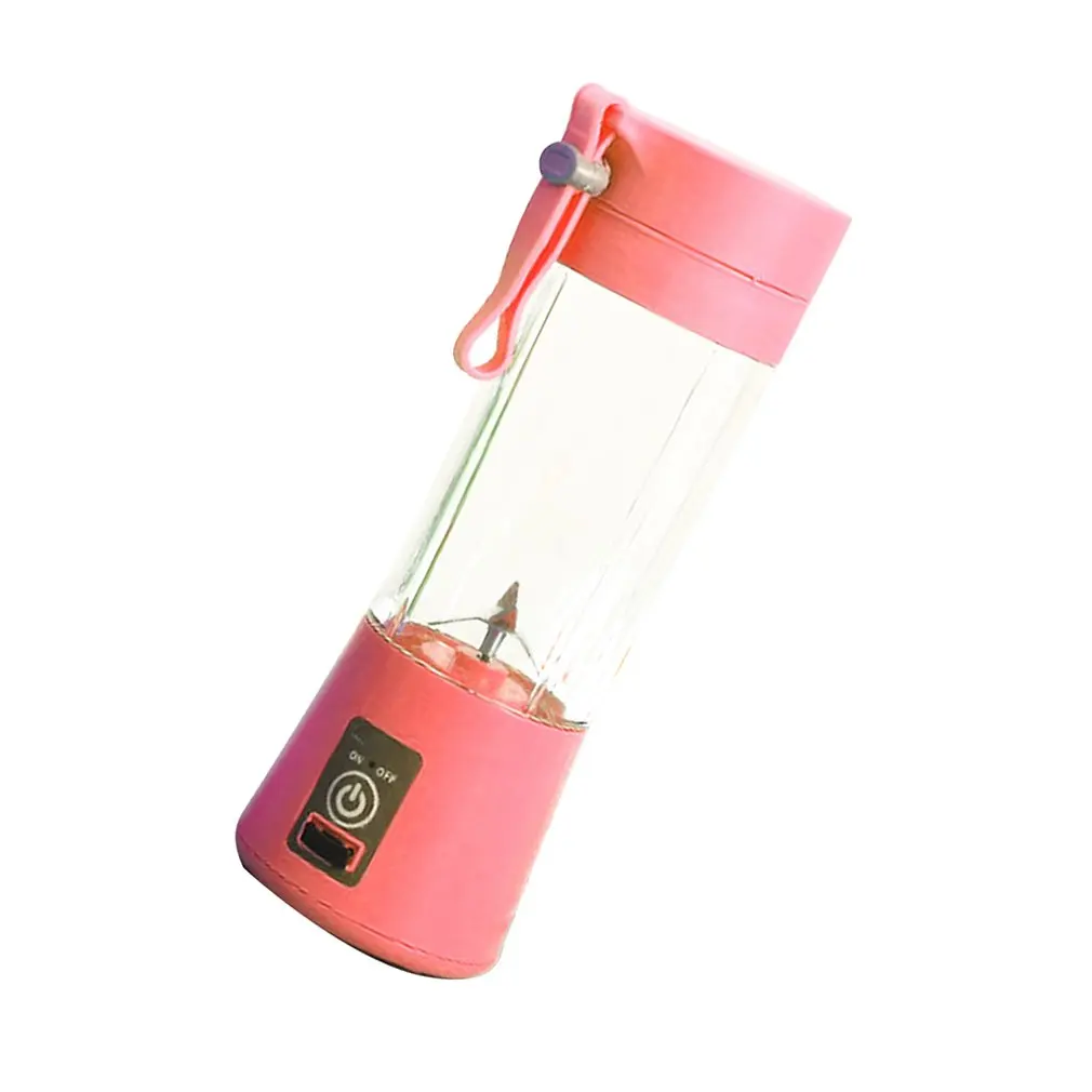 

Multi-Function Juicer Household Electric Juicer 6 Blade Portable Mini Charging Juice Cup English Packaging