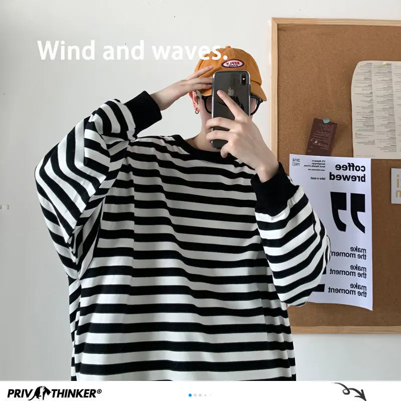 Privathinker Striped Men Hoodies 2020 Autumn New Fashion Harajuku Men's Sweatshirts 4 Colors Man Korean Style Casual Pullovers Privathinker Striped Men Hoodies 2020 Autumn New Fashion Harajuku Men's Sweatshirts 4 Colors Man Korean Style Casual Pullovers