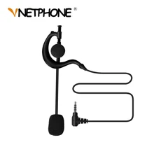 Рефери ушной крючок наушники 3,5 мм порт гарнитура микрофон для Vnetphone V6 V4 FBIM мотоцикл Bluetooth домофон
