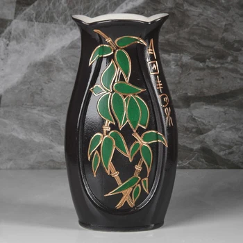 

Table vase "Diana", black, bamboo, 30 cm 4114918