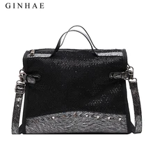 Новое поступление, женская сумка с блестками, модные сумки, роскошные кожаные сумки на плечо, квадратные сумки через плечо для женщин, брендовая Сумка-тоут