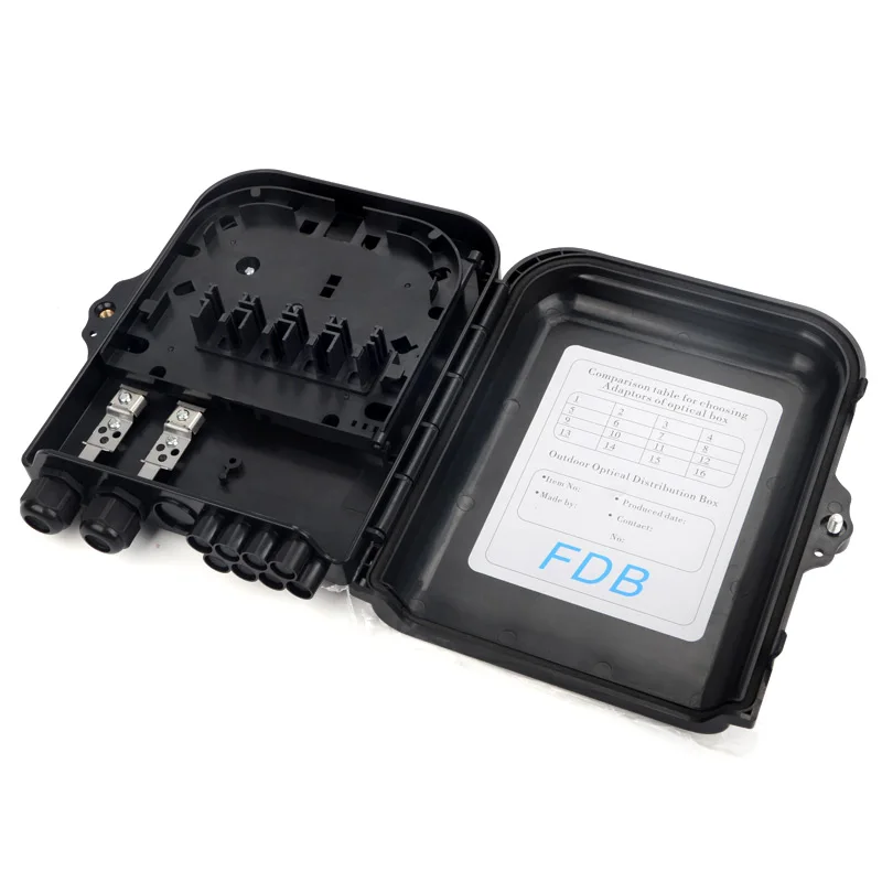 Caja De Distribuci n De Fibra ptica De 3 Piezas 8 N cleos Con 