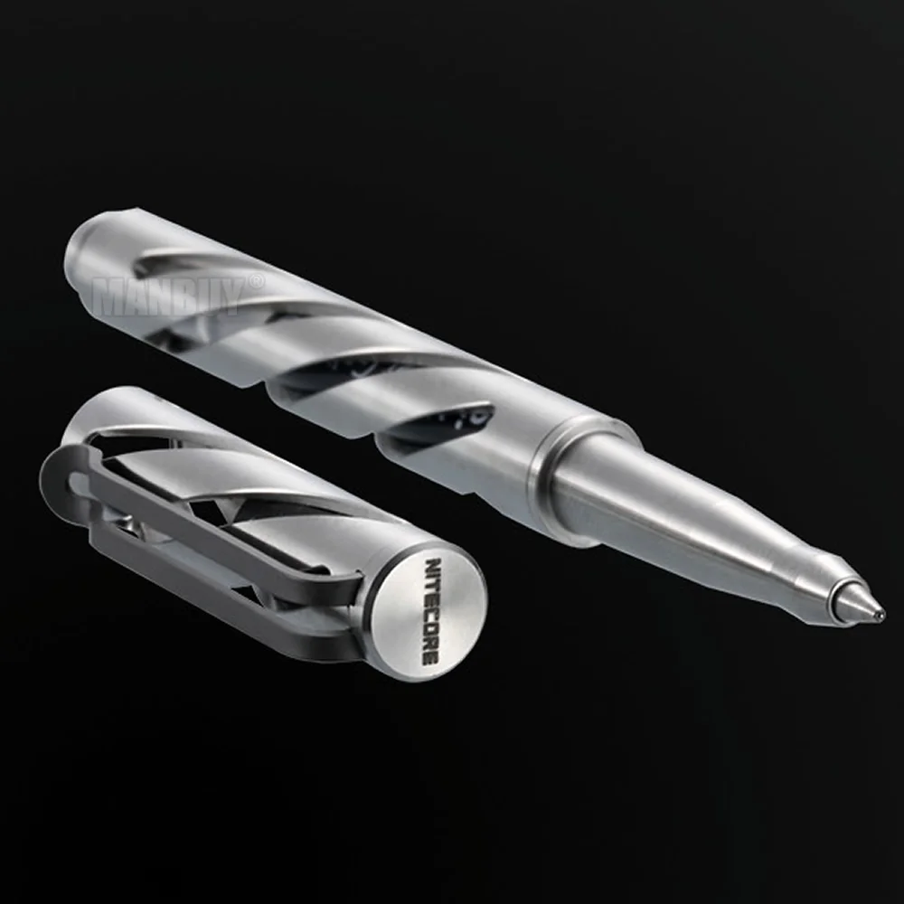 NITECORE NTP10 титановая тактическая ручка корпус из вольфрамовой стали с коническим