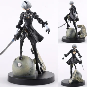 

NieR:Automata Battle Type Intelligent Robot YoRHa No. 2 Type B PVC Statue Action Figure Model Toy X3552