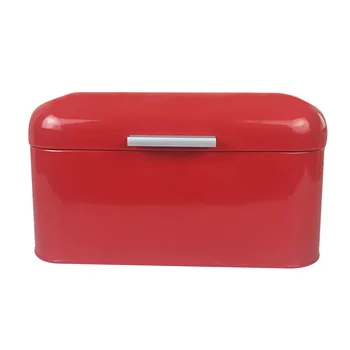 

Office Home Kitchen Metal Bread Shape Saves Space Decorations Storage Box Large Capacity Easy Clean Multifunctional Containers