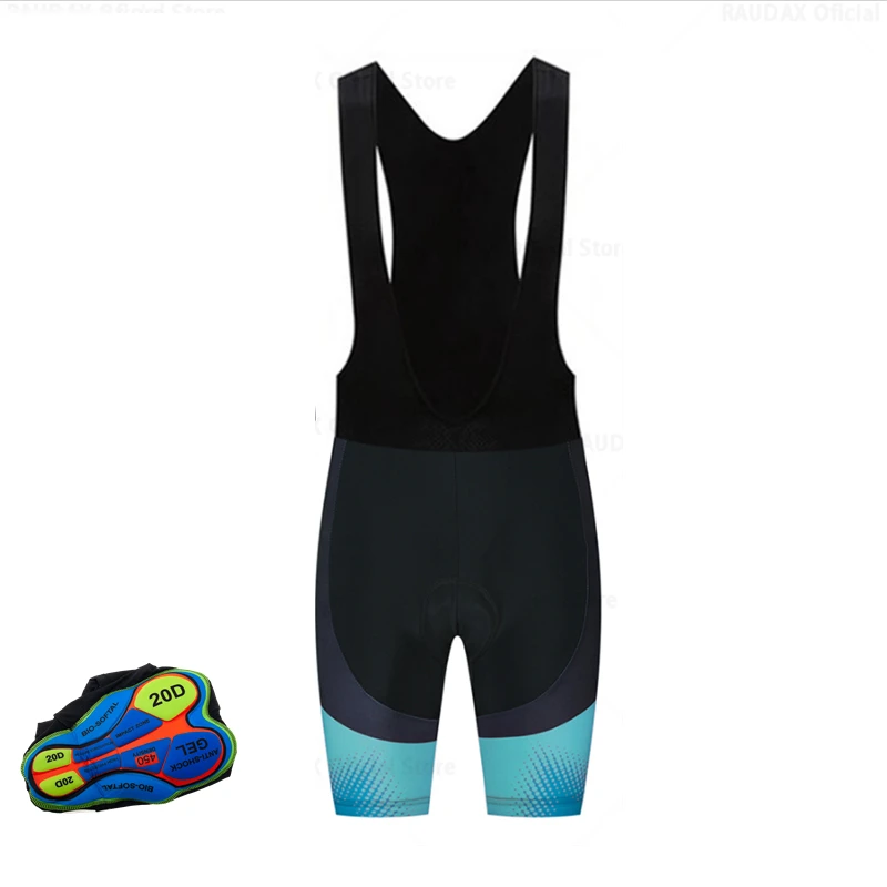 

Team 2021 Cycling Bib Shorts Mountain Bike Men 20D Gel Padded Breathable Bicycle Pants Under Wear