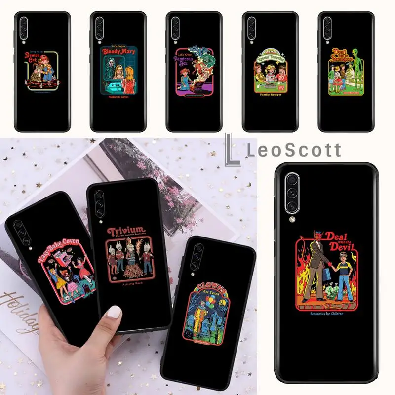 

Halloween Satan Vintage Let's Phone Case For Samsung Galaxy M10 20 30 A 40 50 70 71 6S A2 A6 A9 2018 J7 CORE PLUS STAR S10 5G C8