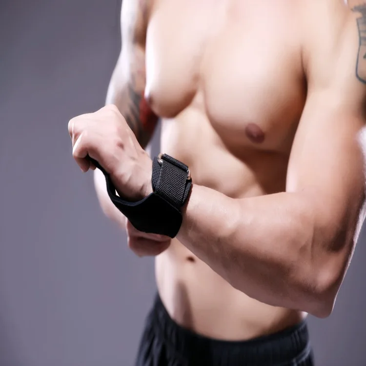 

Wrist Aid Belt Deadlift Palm Men And Women Wrist Protector Anti-slip Chin-up Fitness Dumbbell Training Protective Clothing