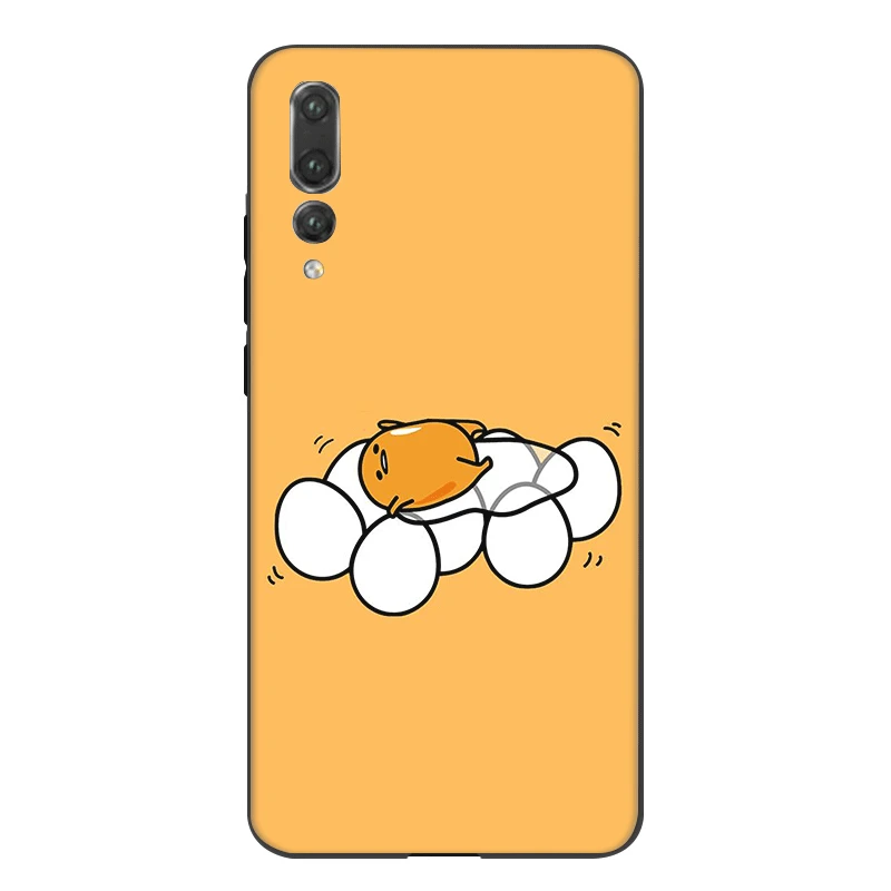 Чехол для мобильного телефона huawei Honor Note 10 View 20 6A 7A 7C 7X8 8X 8C 9X9 Lite Pro, Милый Гудетама, ленивое яйцо
