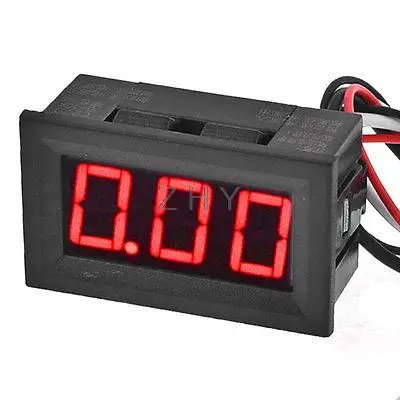 

Black Current Range 0-10A Meter Counter 3 Digits LED Digital Display