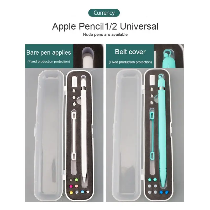 Защитный чехол для хранения карандашей Apple Pencil 1/2 переноски IPad Pen|Стилусы