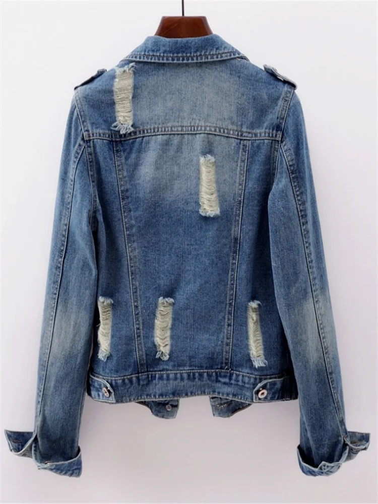 jaqueta jeans vintage feminina