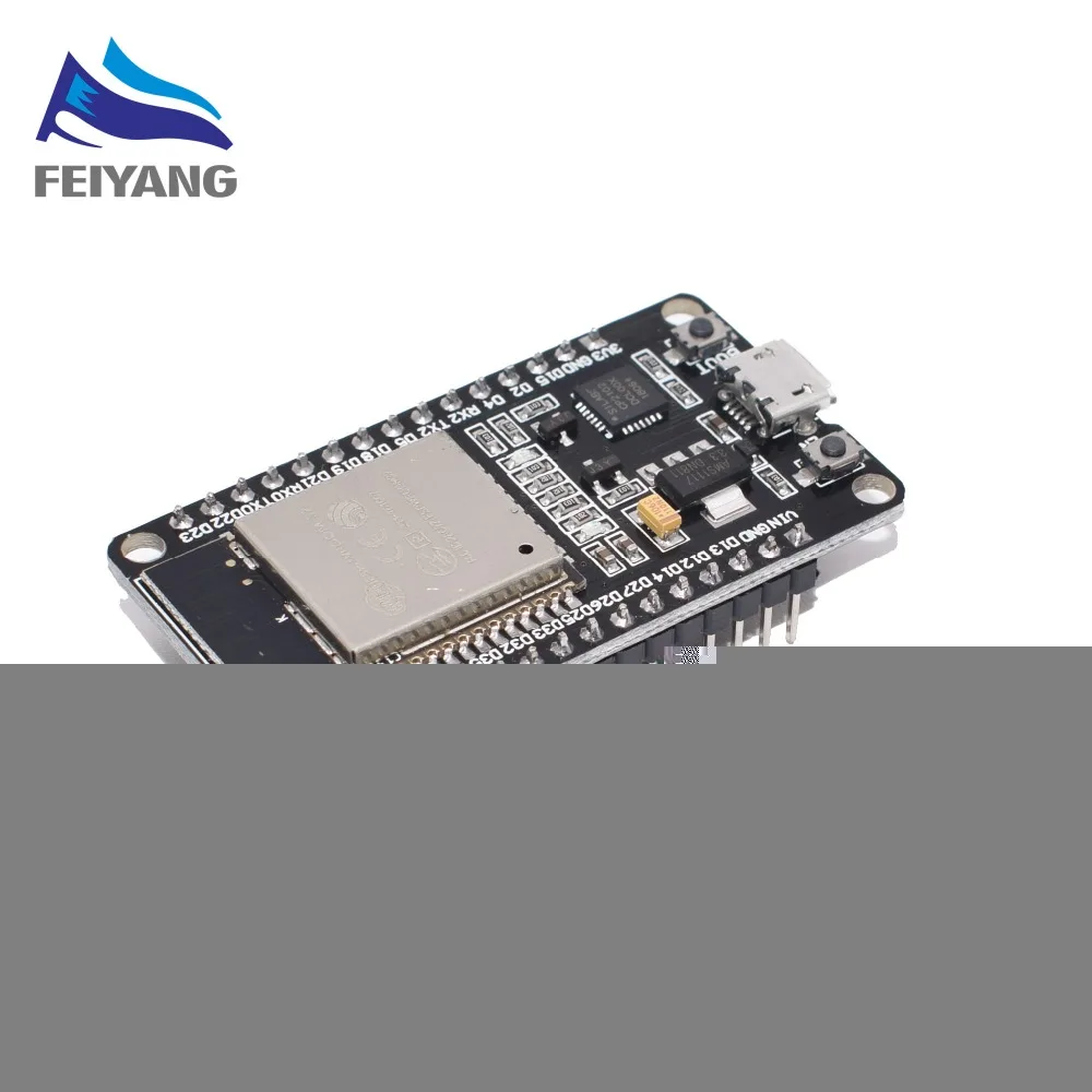 ESP 32S WROOM 32 ESP32 Bluetooth и WIFI двухъядерный процессор с низким энергопотреблением MCU