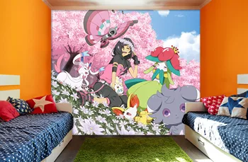 

[Self-Adhesive] 3D Pokemon 64862879 Japan Anime Wall Paper mural Wall Print Decal Wall Murals