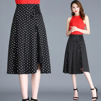 

2020 Summer New Style Middle-aged Skirt G