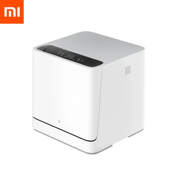 

New Xiaomi Desktop Dishwasher XIAOMI Kitchen Cleaner Home Dish Wash Machine 4 Set of Tableware Washable Work With Mi Home App