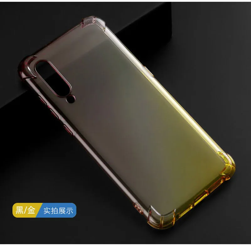 20 шт. градиентный силиконовый чехол для ксаоми ксиоми ксяоми сяоми Xiaomi mi 9t Pro/mi A3/mi 8 Lite/Redmi K20 чехол s Мягкий ТПУ противоударный чехол Чехлы tok husa kryt