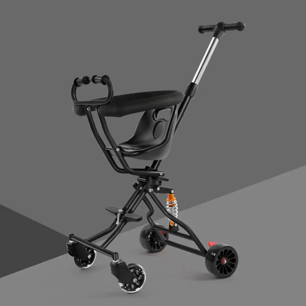 Kidlove ультра легкая детская коляска Портативная Складная амортизирующая дышащая детская коляска может сидеть высокой ландшафтной тележки