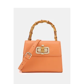 

Handbag 2020 new retro niche design wild one shoulder messenger bag small square bag female bag