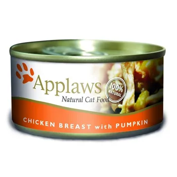 

Applows canned food for cats with chicken breast and pumpkin 0,07 kg x 12 PCs